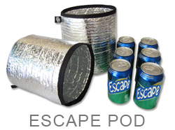 Escape Pod Cooler by Simple Outdoor Solutions